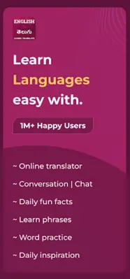 English To Telugu android App screenshot 5